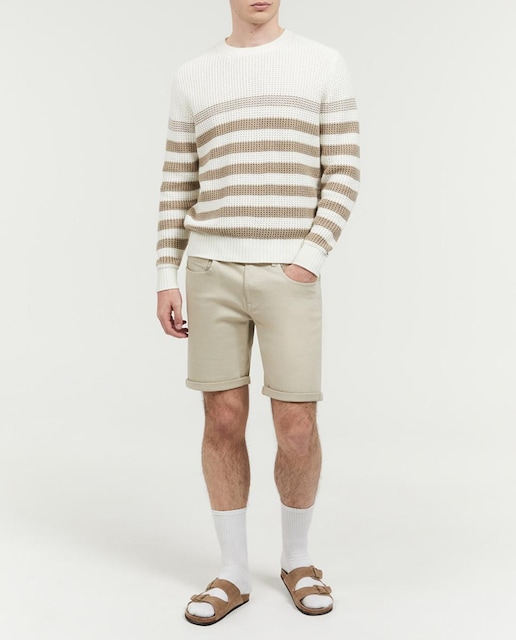 Imagen 0 de Bermuda denim color de hombre