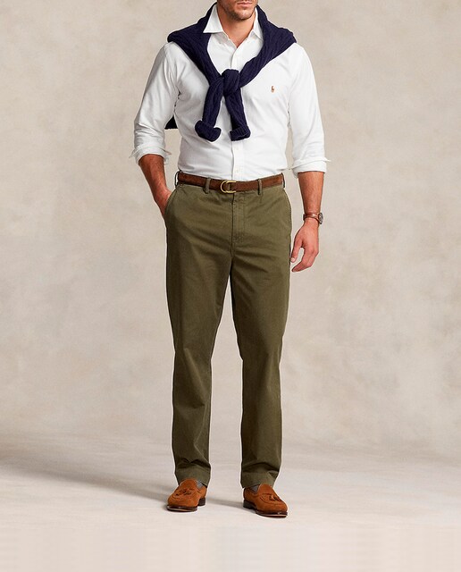 Imagen 0 de Pantalón chino de hombre classic fit de algodón tallas grandes