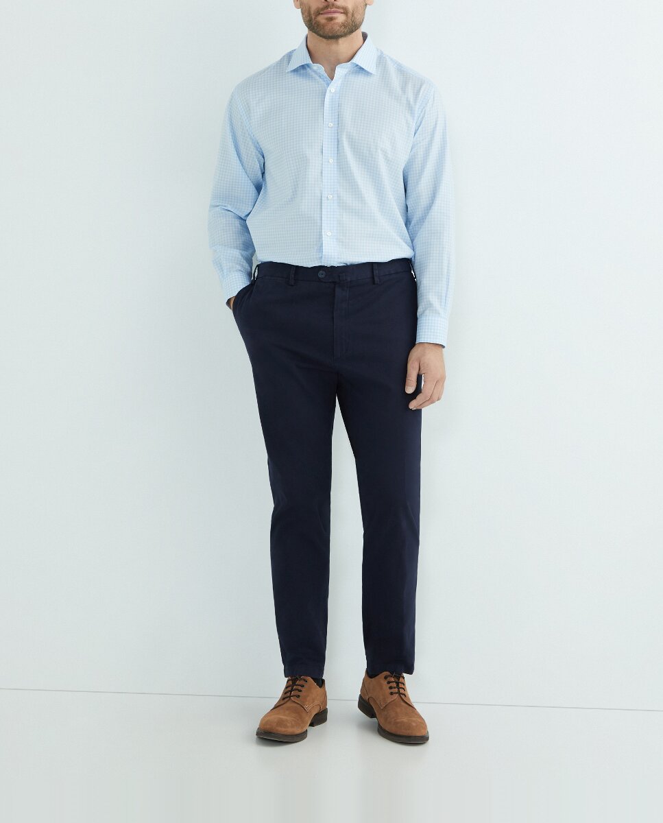 Imagen 0 de Pantalón hombre chino regular twill tallas grandes