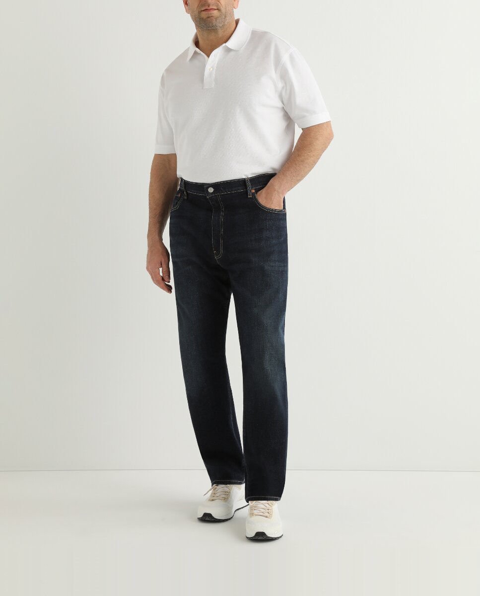 Imagen 0 de Vaquero de hombre 502? Taper azul oscuro tallas grandes