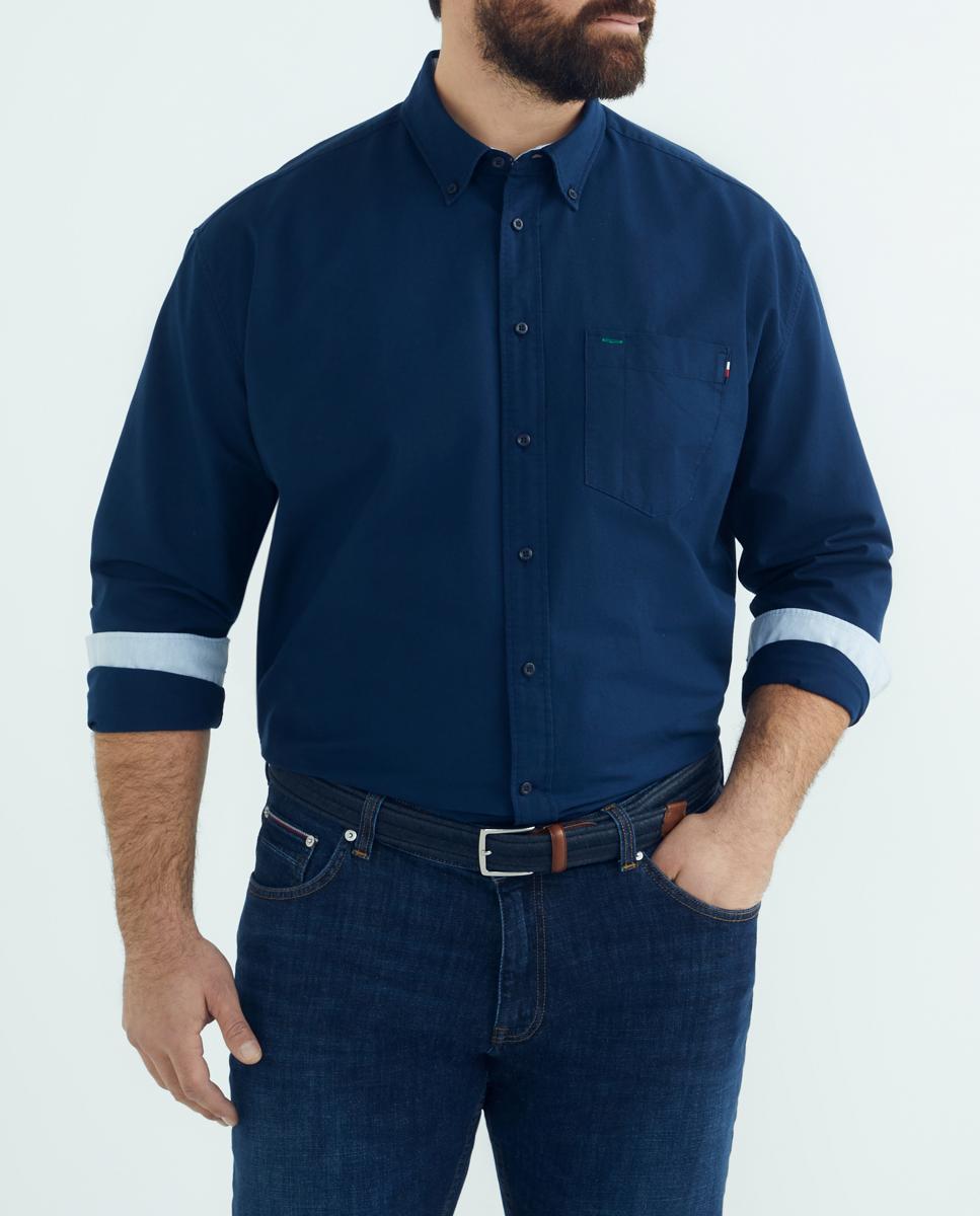 Imagen 0 de Camisa lisa hombre tallas grandes
