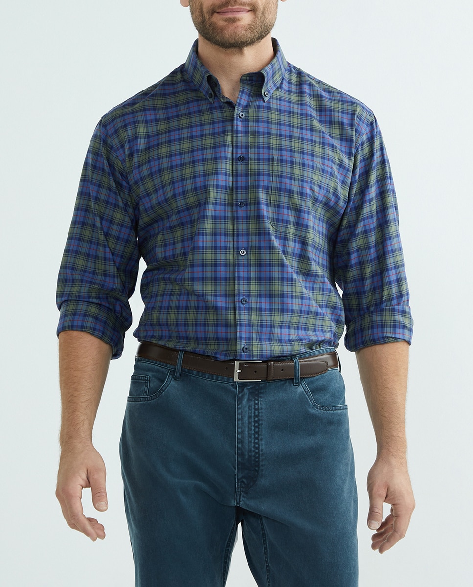 Imagen 0 de Camisa de hombre Non Iron tallas grandes