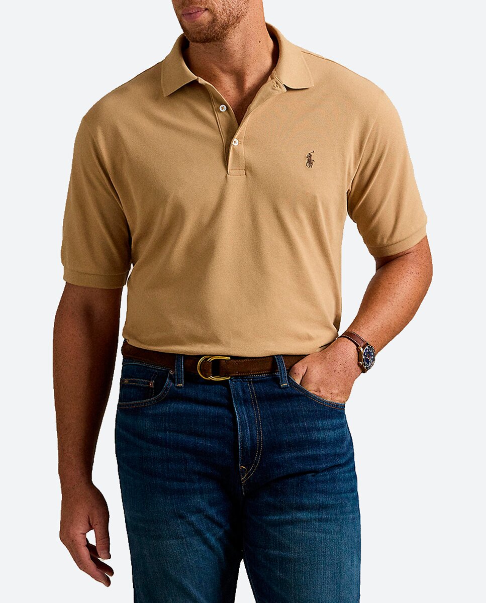 Imagen 0 de Polo de hombre elástico Regular fit tallas grandes