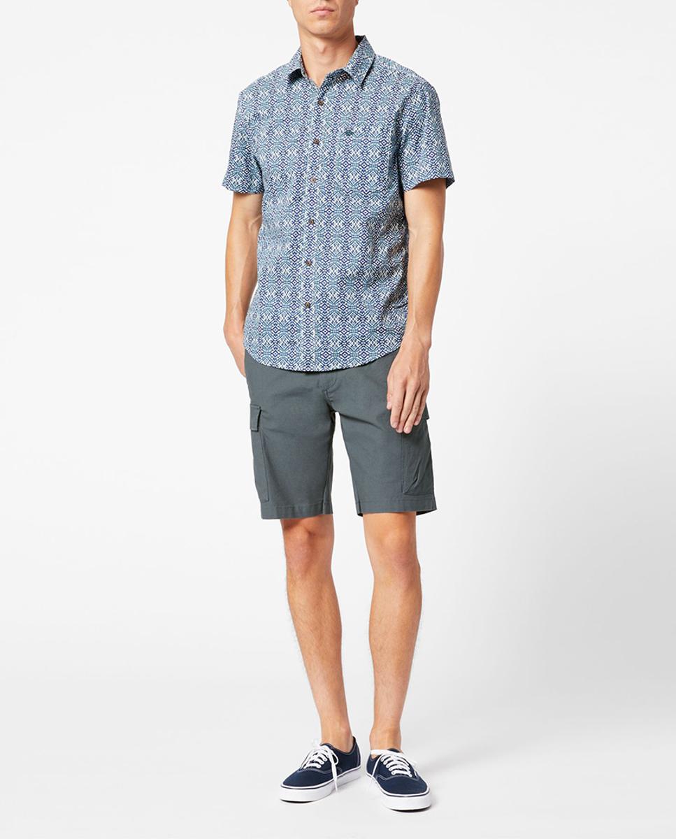Imagen 0 de Bermuda cargo de hombre azul tallas grandes
