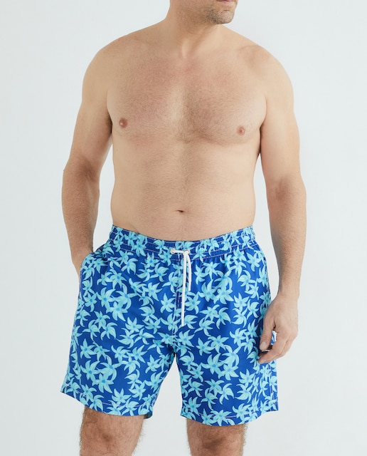 Imagen 0 de Bañador bermudas estampado flores tallas grandes