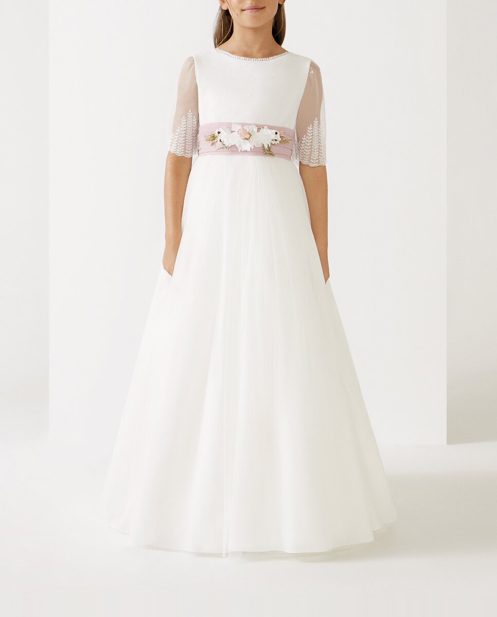 Imagen 0 de Vestido de niña de comunión RODODENDRO