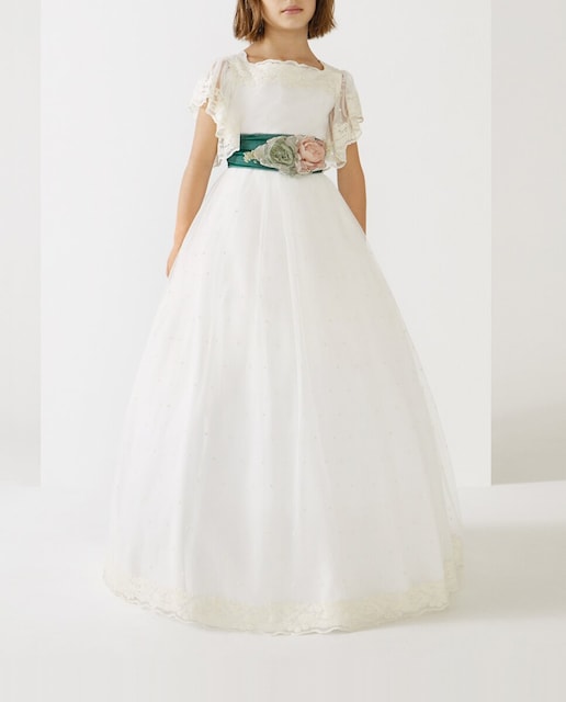 Imagen 0 de Vestido de niña de comunión PEONIA