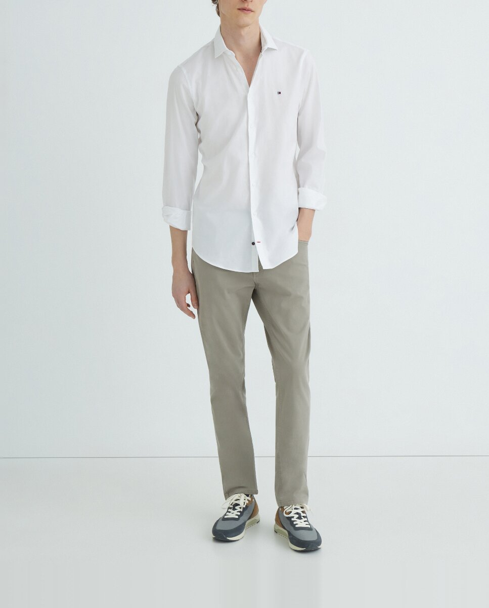 Imagen 0 de Camisa de hombre Oxford lisa