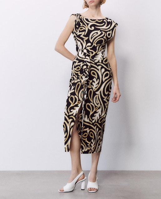 Imagen 0 de Falda textura estampada