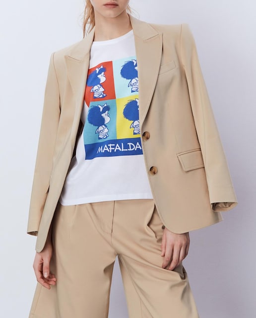 Imagen 0 de Camiseta Mafalda de mujer