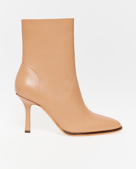 Imagen 0 de Botín tacón piel