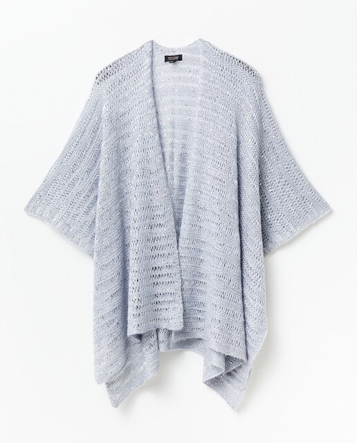 Imagen 0 de Poncho punto lentejuelas