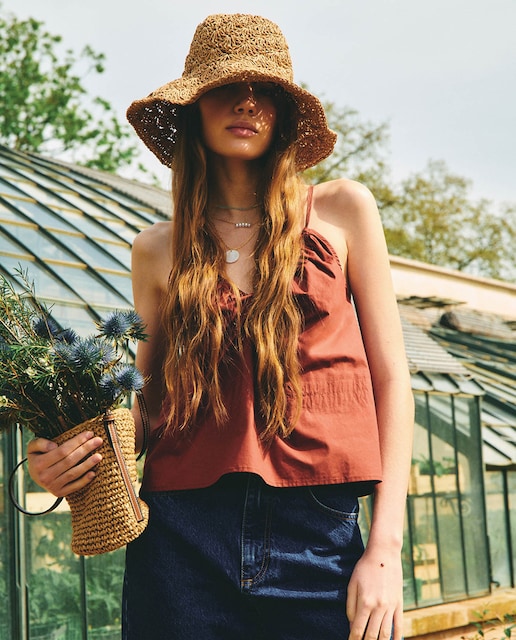 Imagen 0 de Bolso rústico cubo