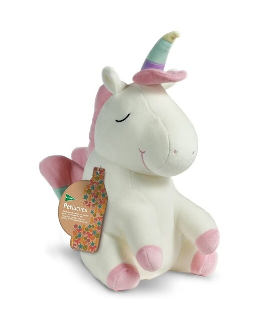 Peluche unicornio sostenible El Corte Inglés