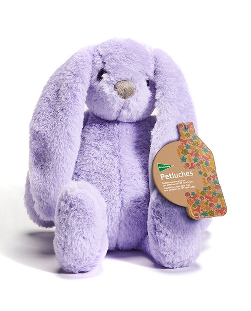 Imagen 0 de Peluche conejo violeta 30cm sostenible El Corte Inglés