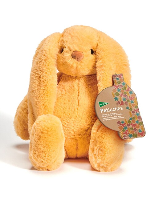 Imagen 0 de Peluche conejo naranja 14cm sostenible El Corte Inglés