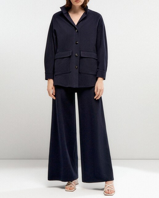 Imagen 0 de Blusón camisero de manga larga