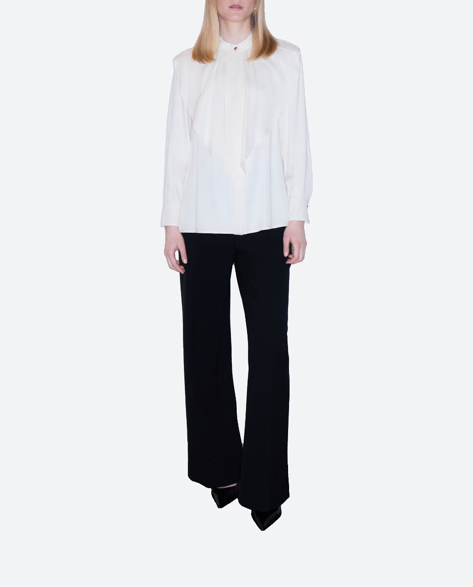 Imagen 0 de Blusa de mujer cuello babero