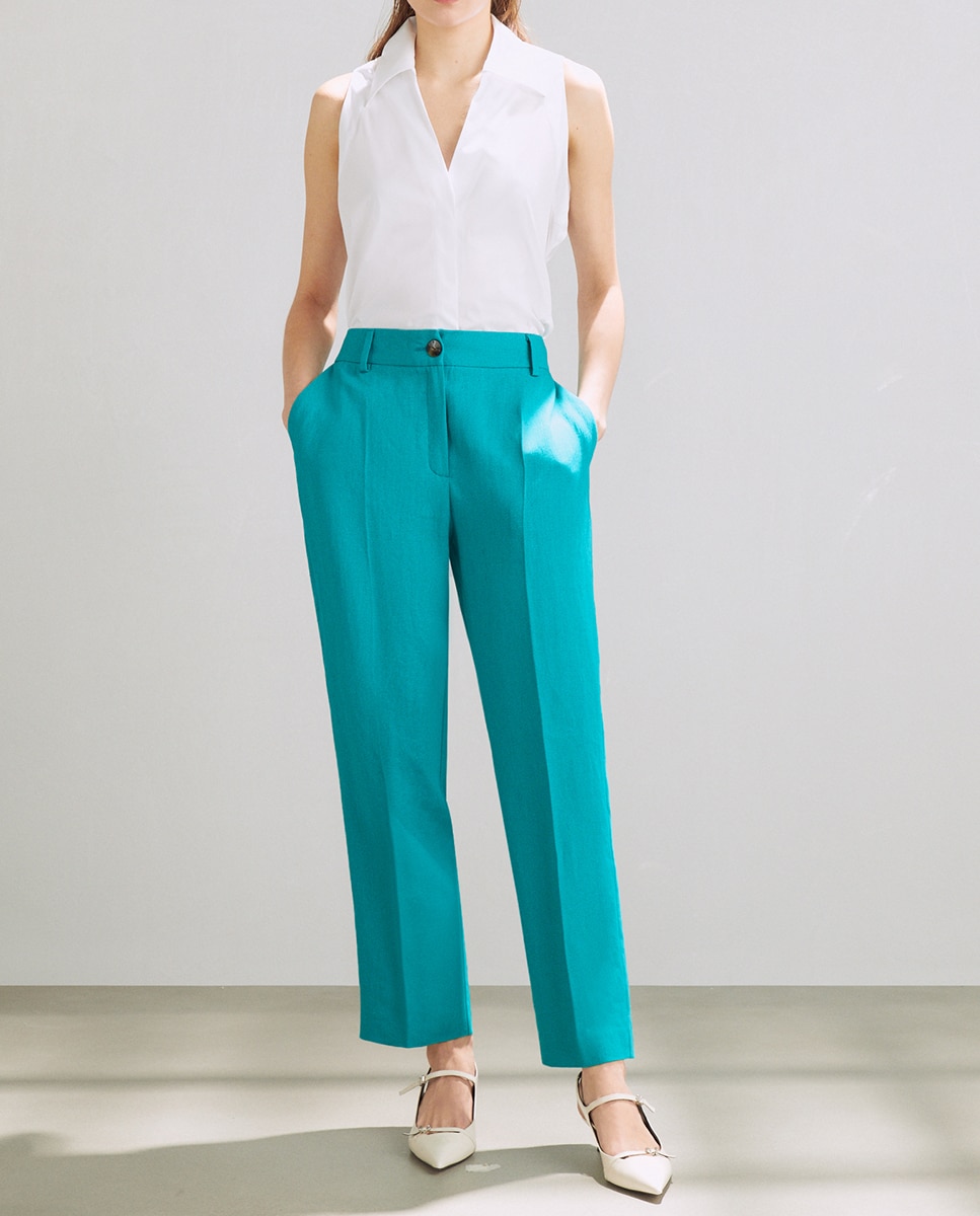 Imagen 0 de Pantalón de mujer semipitillo