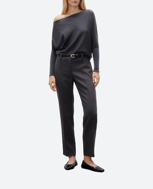 Imagen 0 de Pantalón de mujer pitillo con aberturas en bajo