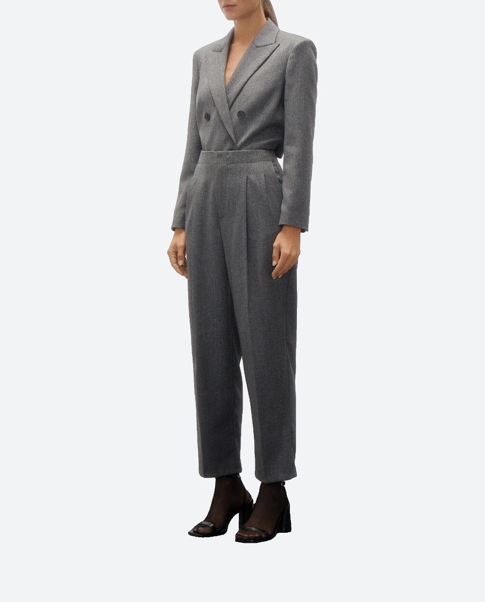 Imagen 0 de Pantalón carrot de vestir de mujer