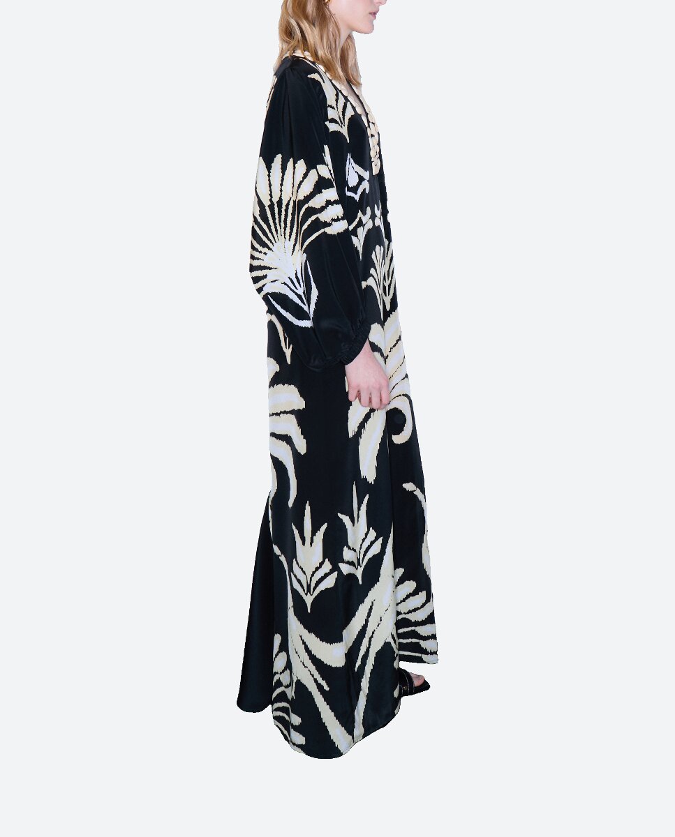 Imagen 0 de Vestido largo de mujer de manga larga