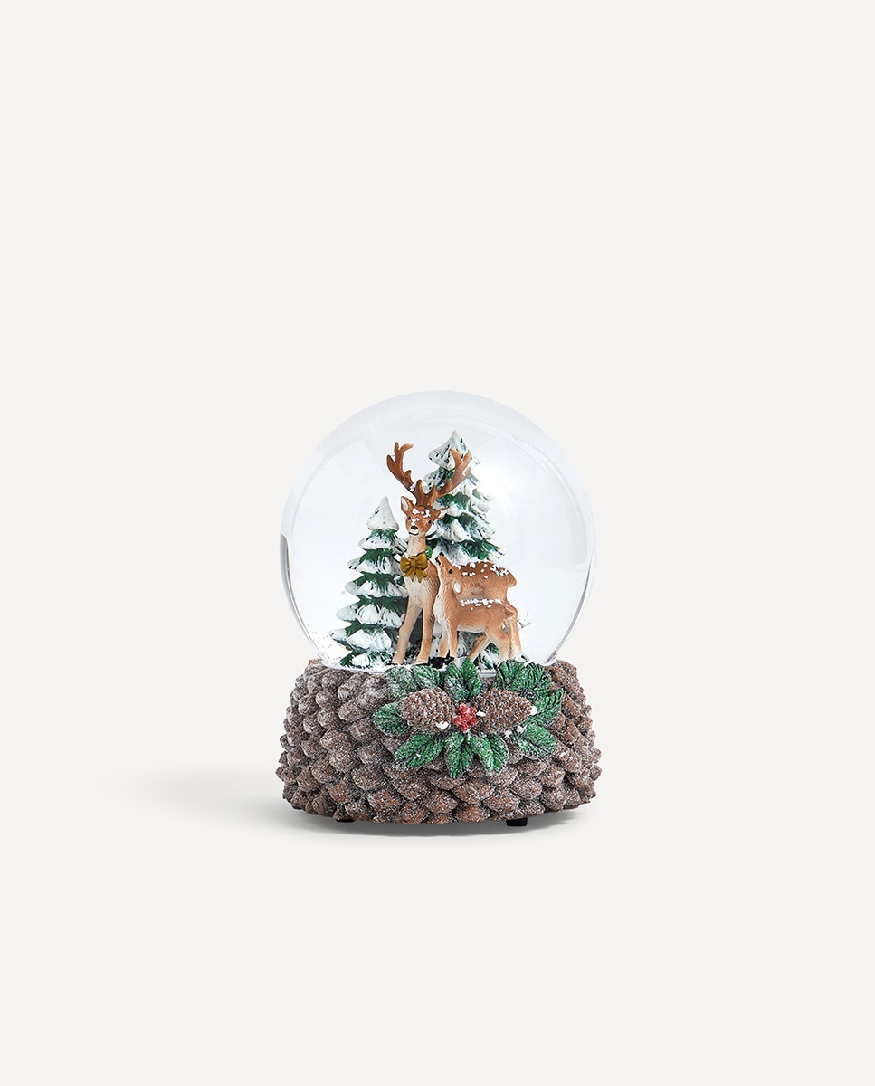 Imagen 0 de Bola de nieve con música Reno Navidad El Corte Inglés