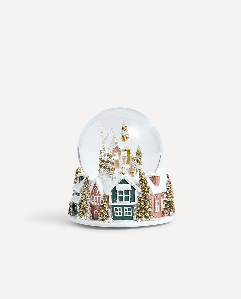 Imagen 0 de Bola de nieve con música Casas Navidad El Corte Inglés