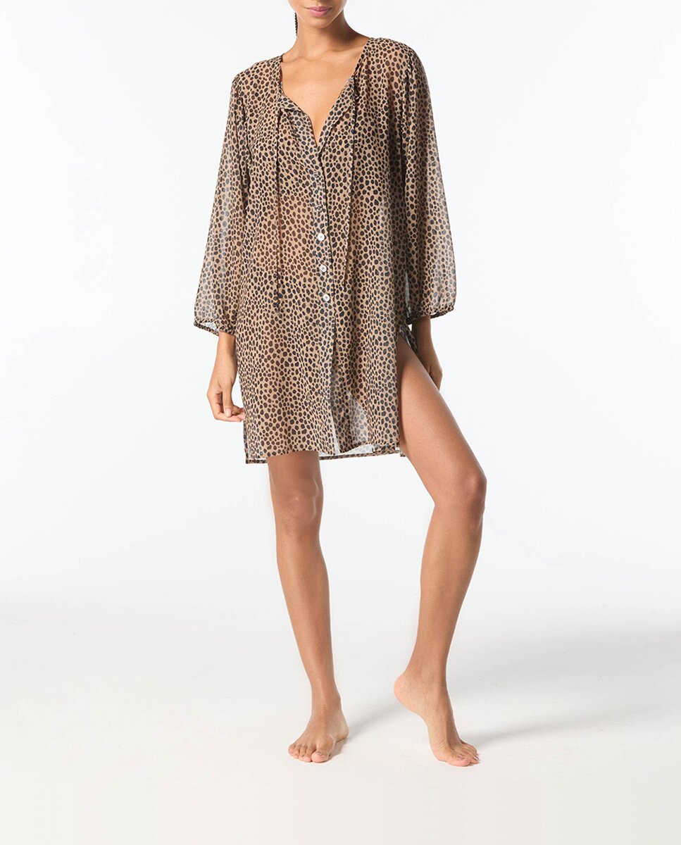 Imagen 0 de Camisola estampada animal print