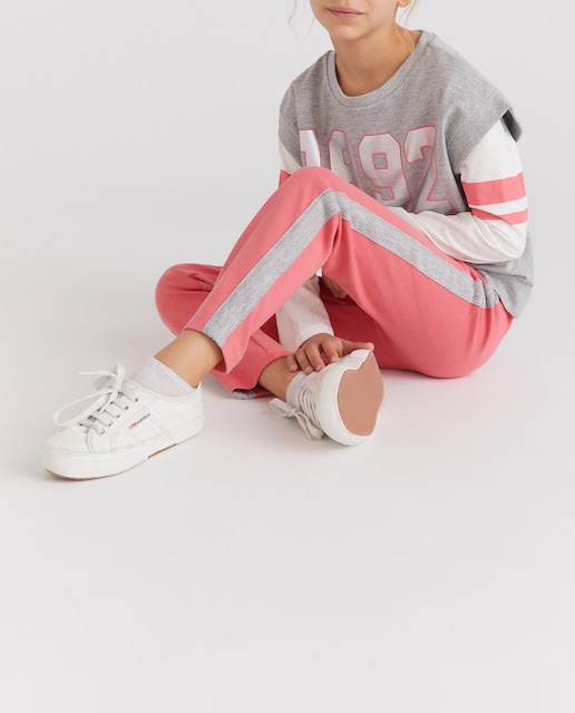 Imagen 0 de Conjunto deportivo de niña 3 piezas pantalón, chaleco y camiseta