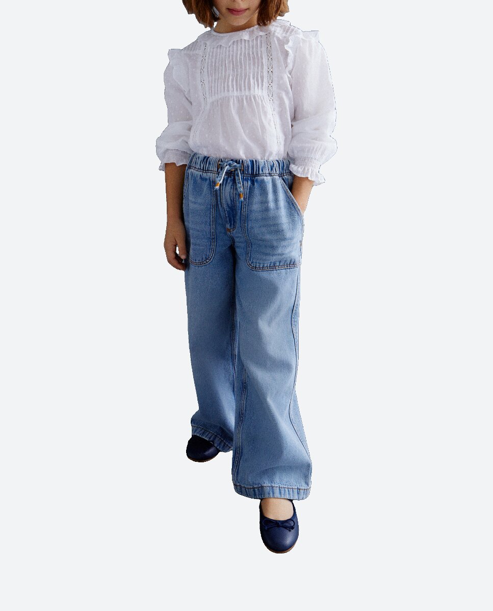 Imagen 0 de Pantalón de gomas de niña