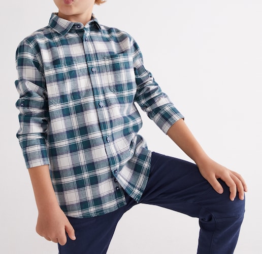 Imagen 0 de Camisa de niño con cuadros