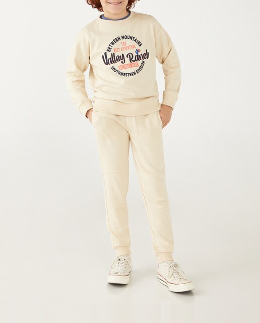 Imagen 0 de Pantalón de felpa de niño con cintura elástica