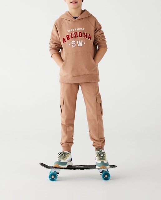 Imagen 0 de Pantalón cargo de felpa de niño