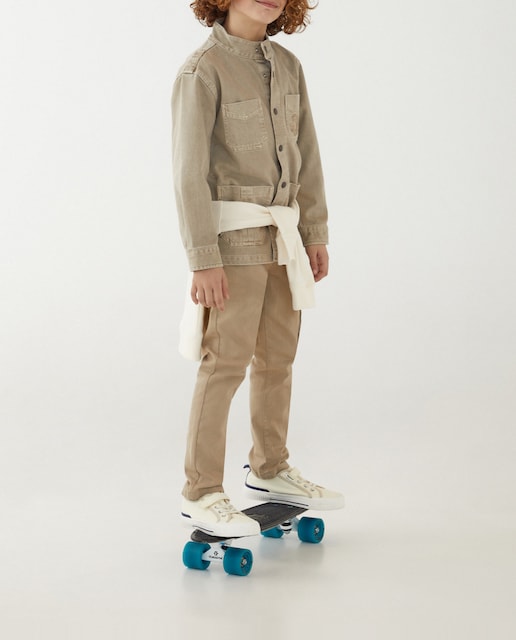 Imagen 0 de Pantalón cargo de niño con cierre delantero