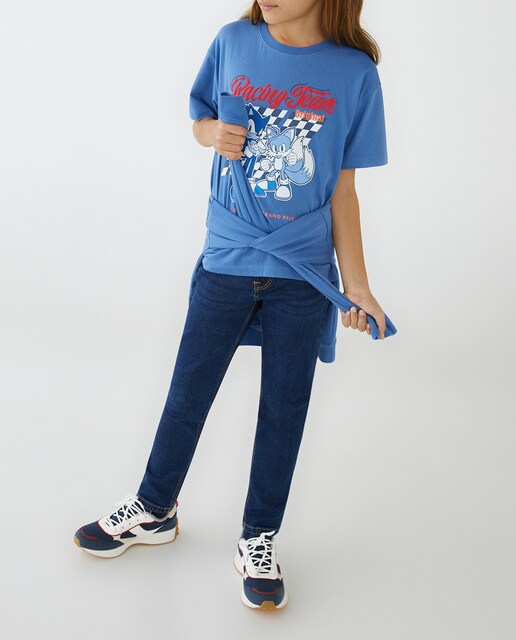 Imagen 0 de Vaquero slim de niño con cinco bolsillos