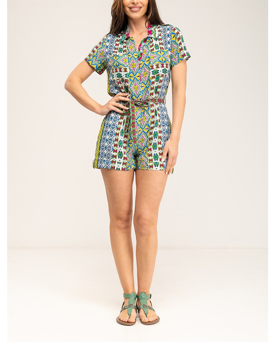 Imagen 0 de Mono de mujer estampado