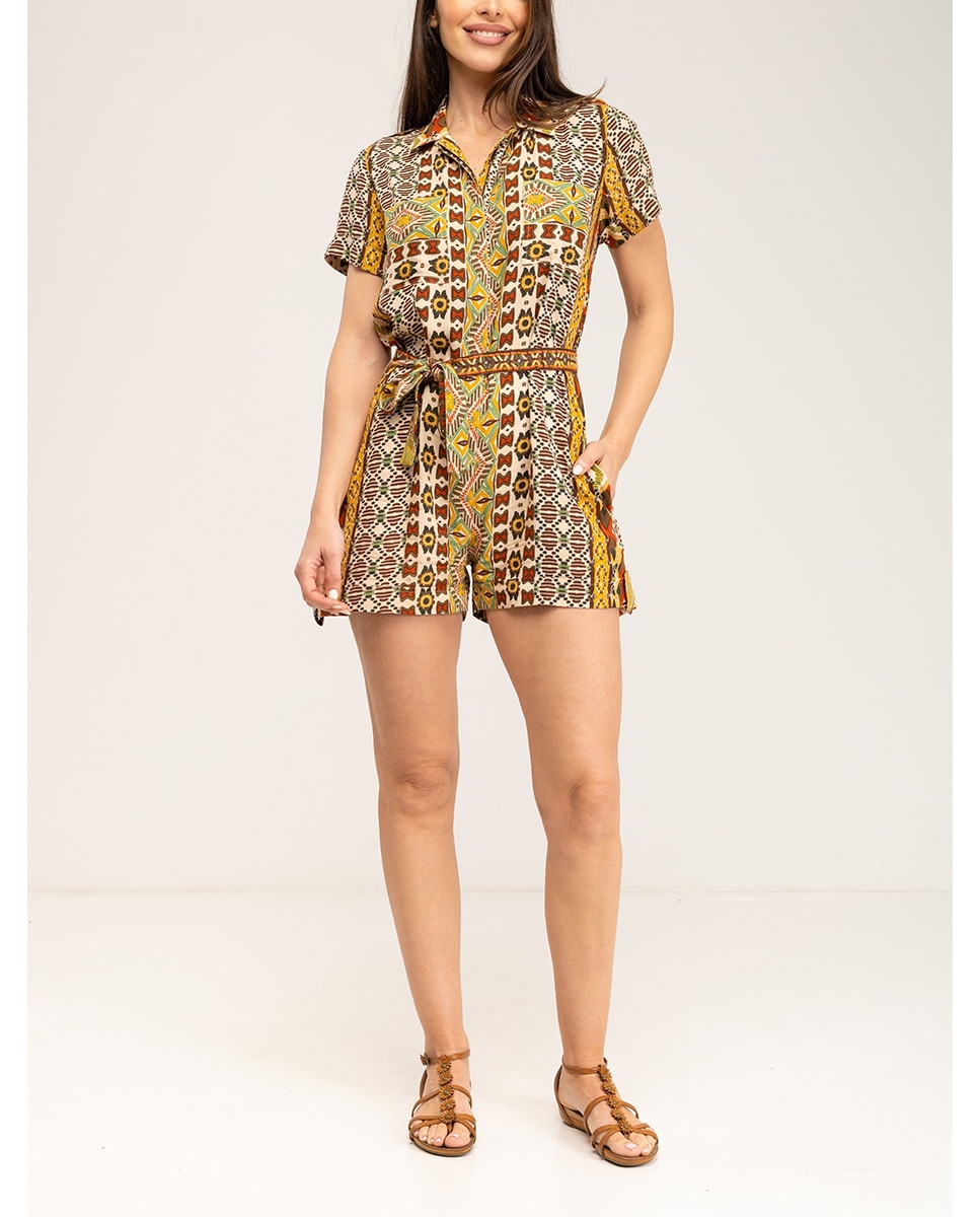 Imagen 0 de Mono de mujer estampado