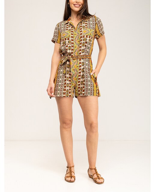 Imagen 0 de Mono de mujer estampado