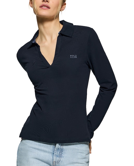 Imagen 0 de Polo de mujer manga larga
