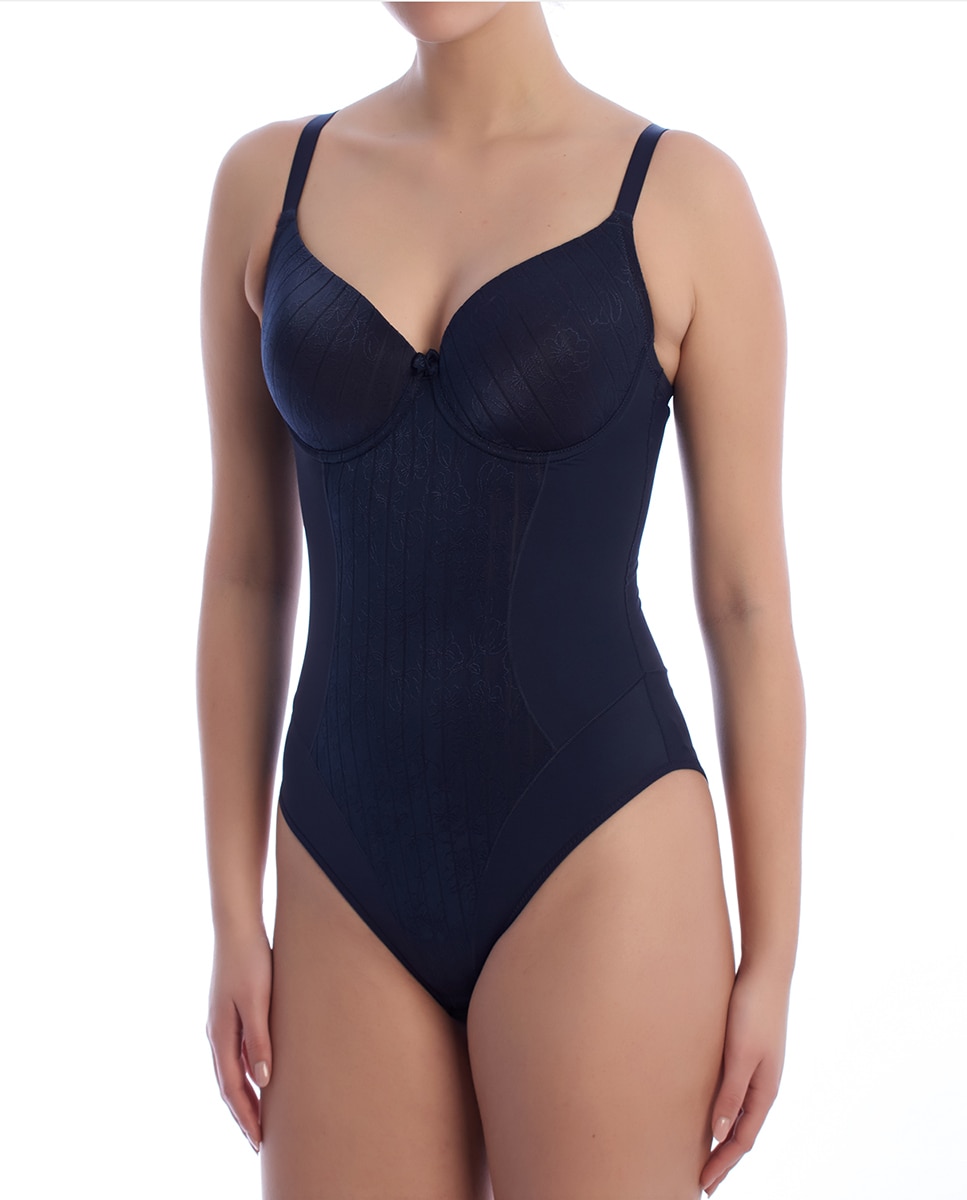 Imagen 0 de Body mujer moldeador con aros y copas