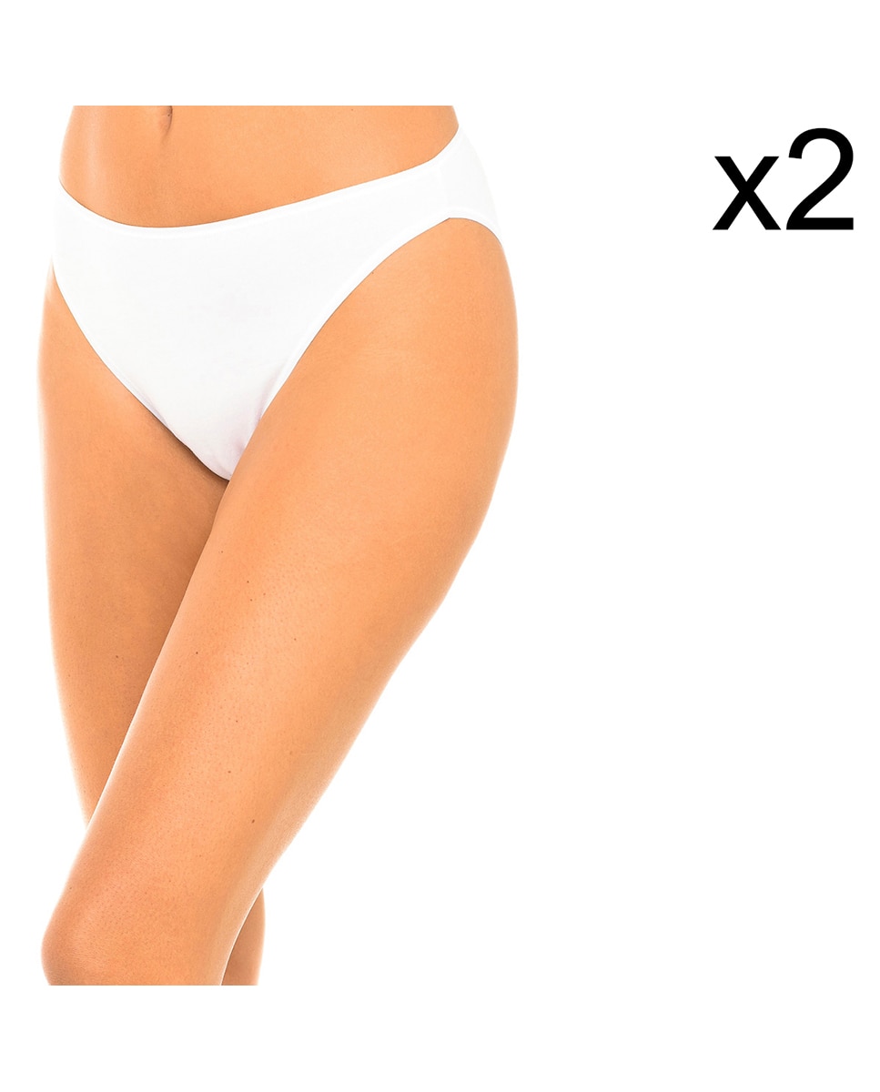 Imagen 0 de Pack-2 bragas Playtex High Leg