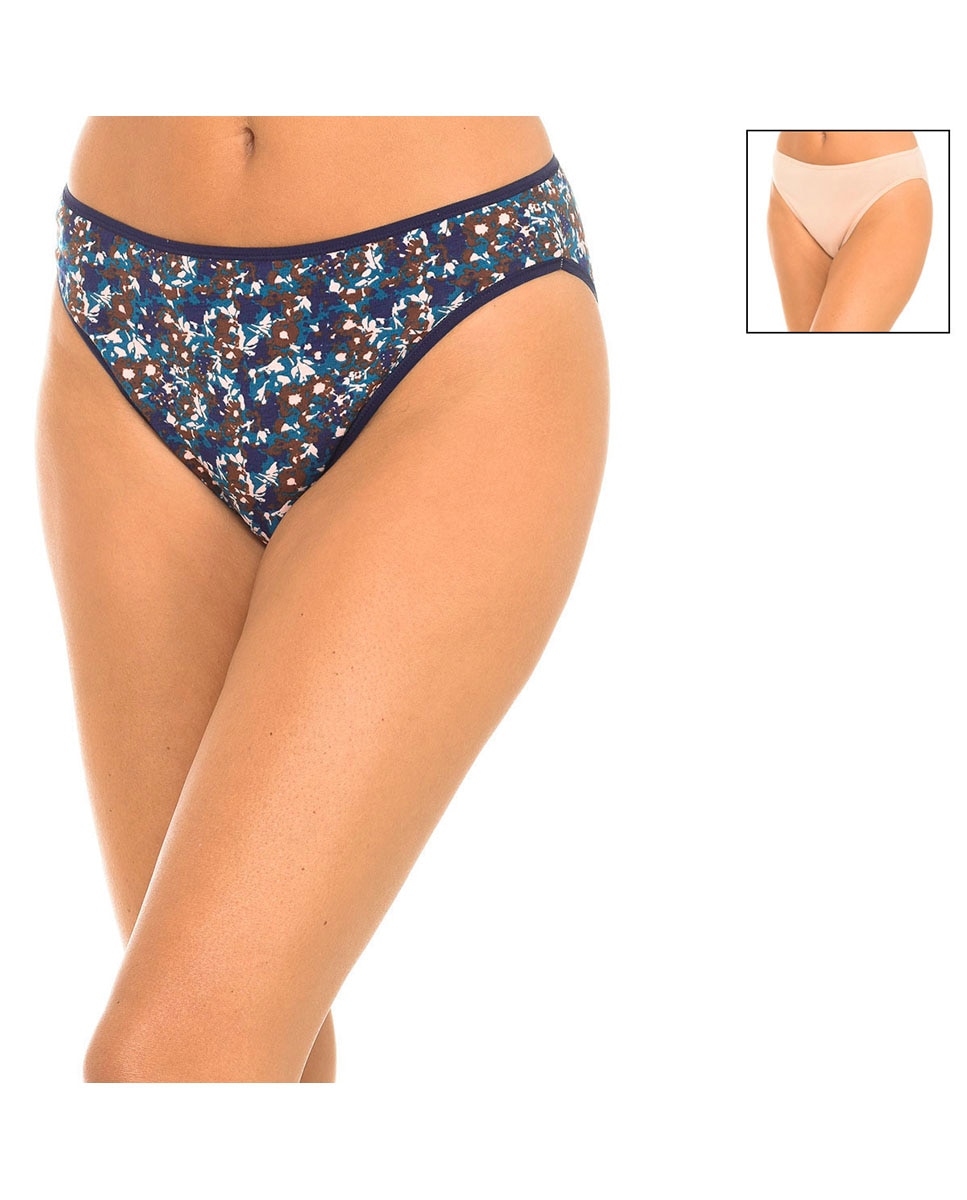 Imagen 0 de Pack-2 Bragas Playtex High Leg