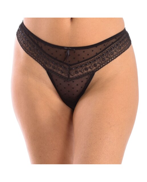 Imagen 0 de Tanga de encaje CASANDRA mujer