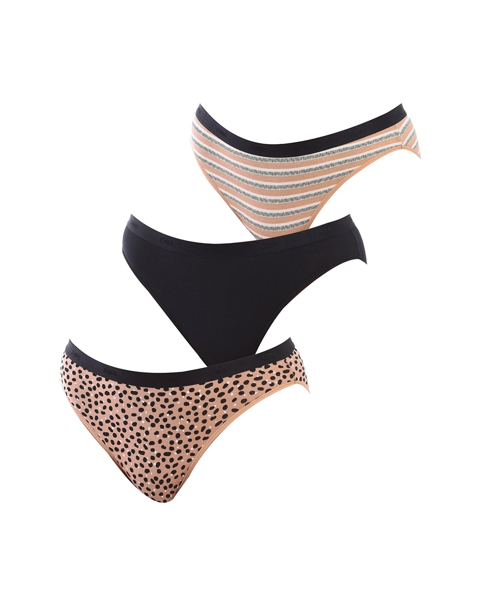 Imagen 0 de Pack-3 Bragas slips Coton Strech