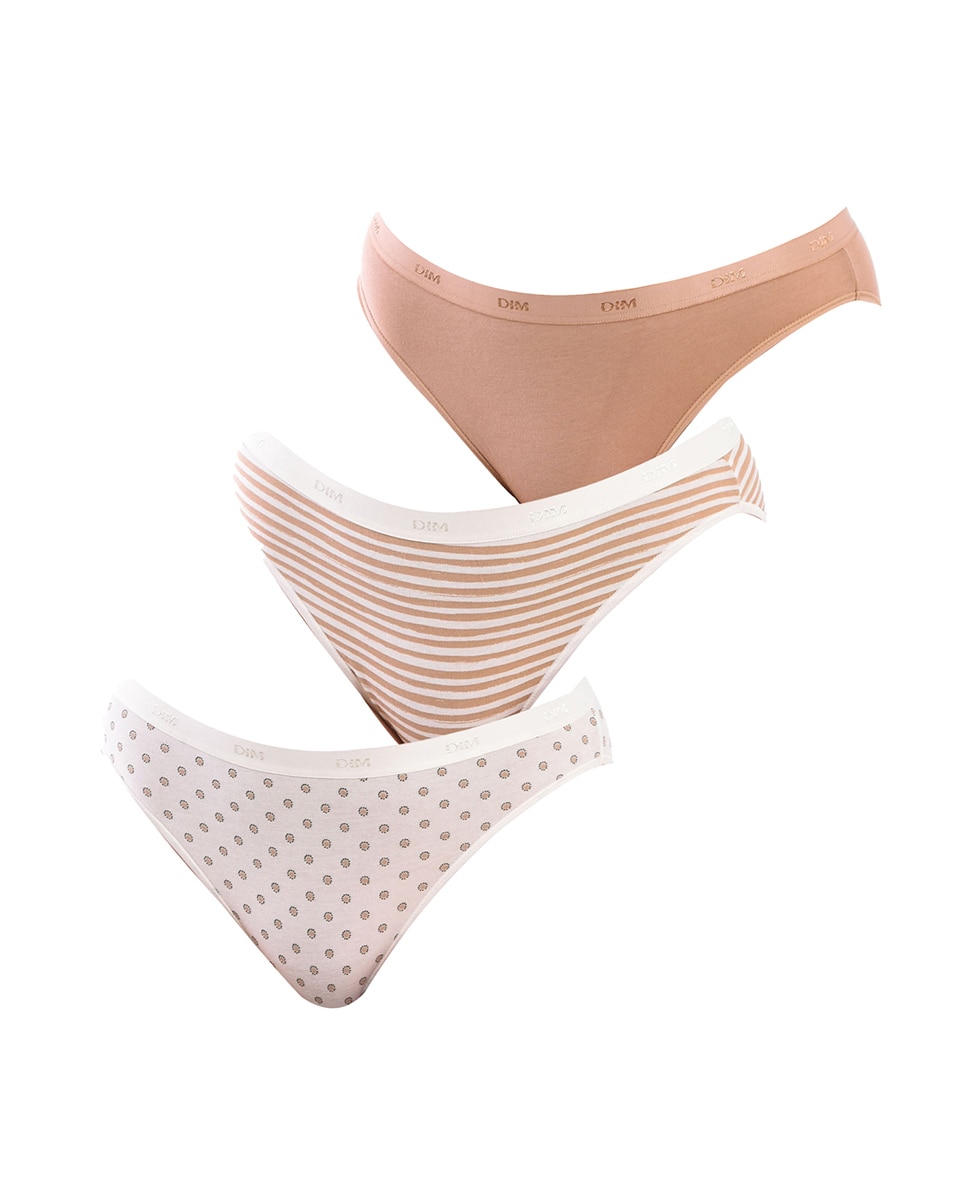 Imagen 0 de Pack-3 Bragas slips Coton Strech