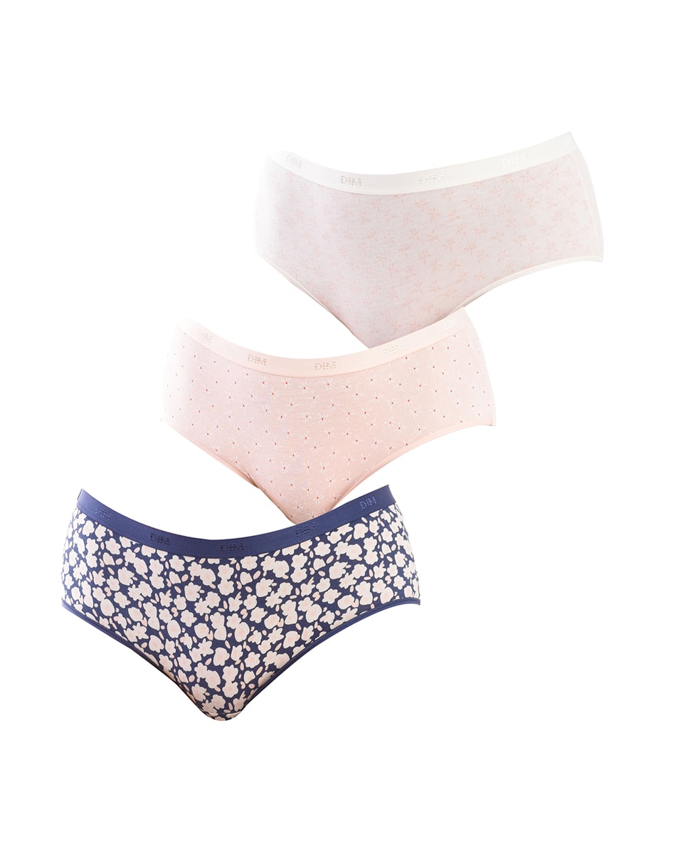 Imagen 0 de Pack-3 Culottes Lot New York con forro interior