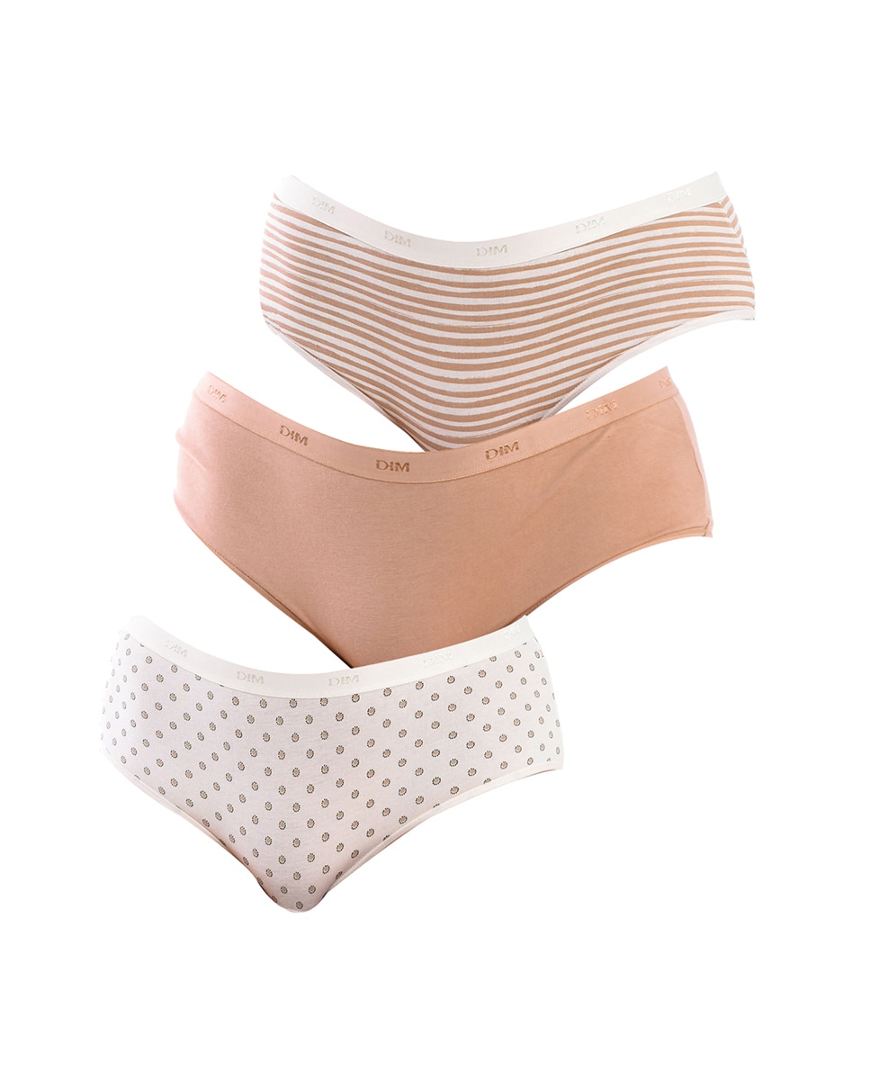 Imagen 0 de Pack-3 Culottes Lot New York con forro interior