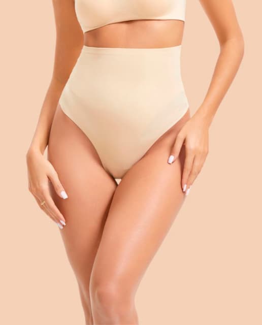 Imagen 0 de Tanga de mujer alta moldeadora Soft