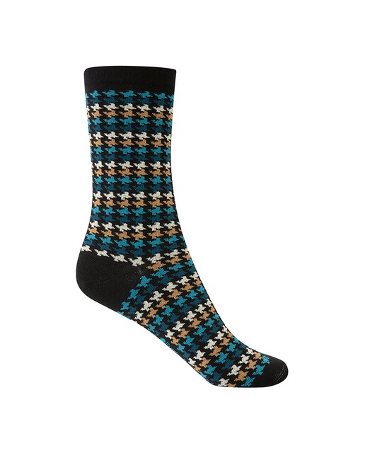 Imagen 0 de Calcetines cortos alg. pata de gallo